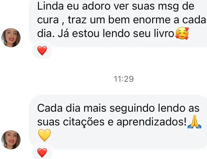 Captura original del testimonio, en portugués